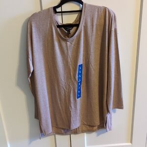Banana Republic Taupe Long Sleeve Top